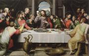 Juan de Juanes the last supper oil painting